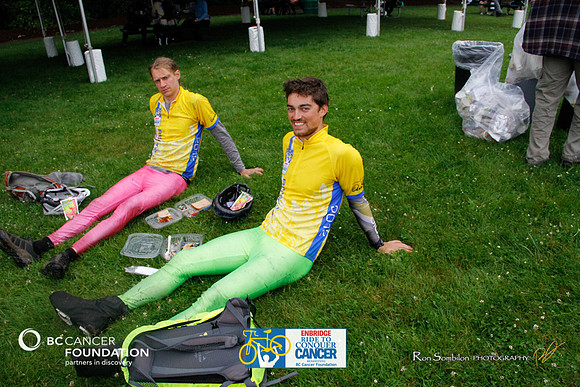 DAY 2 - LUNCH PITSTOP AT THE 2012 RIDE TO CONQUER CANCER - BC Cancer Foundation - Photos by Ron Sombilon Photography-4Joshua Viner -Ride to Conqer Cancer Photos by Ron Sombilon-WEB