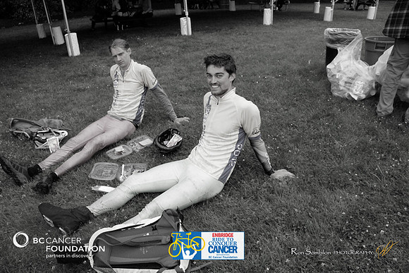 DAY 2 - LUNCH PITSTOP AT THE 2012 RIDE TO CONQUER CANCER - BC Cancer Foundation - Photos by Ron Sombilon Photography-5Joshua Viner -Ride to Conqer Cancer Photos by Ron Sombilon-WEB