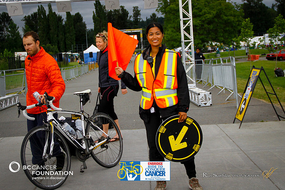 FINISH LINE-CREW VOLUNTEERS FRIENDS AND FAMILY  - 2012 RIDE TO CONQUER CANCER - BC Cancer Foundation - Photos by Ron Sombilon Photography-128Joshua Viner -Ride to Conqer Cancer Photos by Ron Sombilon-