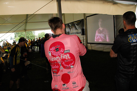 CAMP -INSPIRATIONAL SPEECHES- DAVE CANNELL - A LETTER TO CANCER  -  2012 RIDE TO CONQUER CANCER - BC Cancer Foundation - Photos by Ron Sombilon Photography-24-TEAM FINN