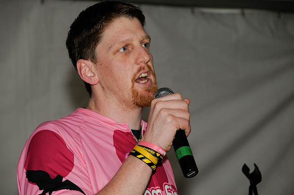 CAMP -INSPIRATIONAL SPEECHES- DAVE CANNELL - A LETTER TO CANCER  -  2012 RIDE TO CONQUER CANCER - BC Cancer Foundation - Photos by Ron Sombilon Photography-33-TEAM FINN