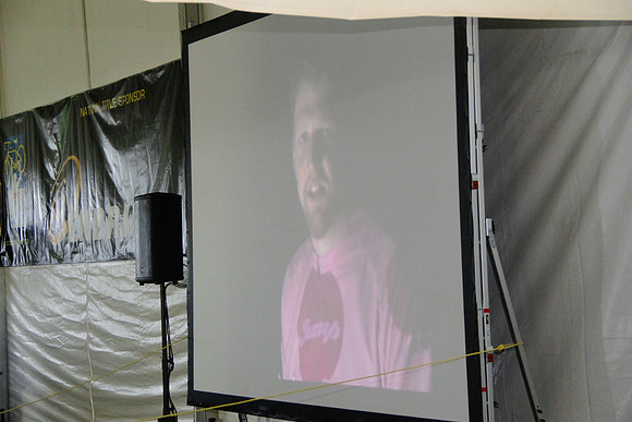 CAMP -INSPIRATIONAL SPEECHES- DAVE CANNELL - A LETTER TO CANCER  -  2012 RIDE TO CONQUER CANCER - BC Cancer Foundation - Photos by Ron Sombilon Photography-35-TEAM FINN