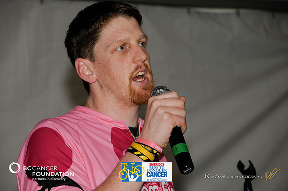 CAMP -INSPIRATIONAL SPEECHES- DAVE CANNELL - A LETTER TO CANCER  -  2012 RIDE TO CONQUER CANCER - BC Cancer Foundation - Photos by Ron Sombilon Photography-33-TEAM FINN-WEB