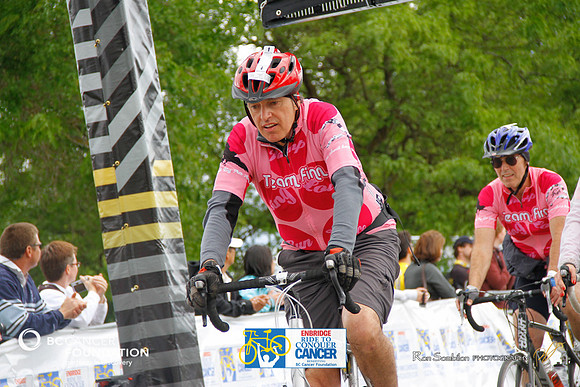 FINISH LINE CROSSING - RIDE TO CONQUER CANCER 2012 - BC Cancer Foundation - Photos by Ron Sombilon Photography-1454-TEAM FINN-WEB