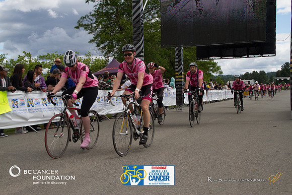 FINISH LINE CROSSING - RIDE TO CONQUER CANCER 2012 - BC Cancer Foundation - Photos by Ron Sombilon Photography-2014-TEAM FINN-WEB