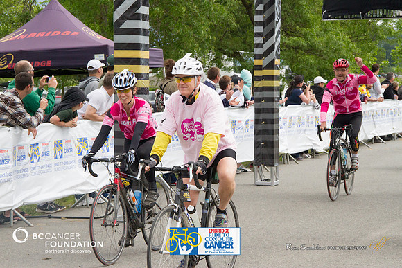 FINISH LINE CROSSING - RIDE TO CONQUER CANCER 2012 - BC Cancer Foundation - Photos by Ron Sombilon Photography-2023-TEAM FINN-WEB