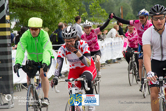 FINISH LINE CROSSING - RIDE TO CONQUER CANCER 2012 - BC Cancer Foundation - Photos by Ron Sombilon Photography-2032-TEAM FINN-WEB
