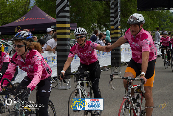 FINISH LINE CROSSING - RIDE TO CONQUER CANCER 2012 - BC Cancer Foundation - Photos by Ron Sombilon Photography-2038-TEAM FINN-WEB