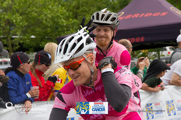 FINISH LINE CROSSING - RIDE TO CONQUER CANCER 2012 - BC Cancer Foundation - Photos by Ron Sombilon Photography-2042-TEAM FINN-WEB