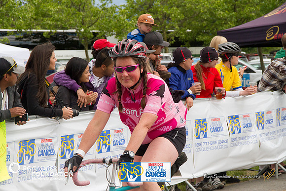 FINISH LINE CROSSING - RIDE TO CONQUER CANCER 2012 - BC Cancer Foundation - Photos by Ron Sombilon Photography-2046-TEAM FINN-WEB
