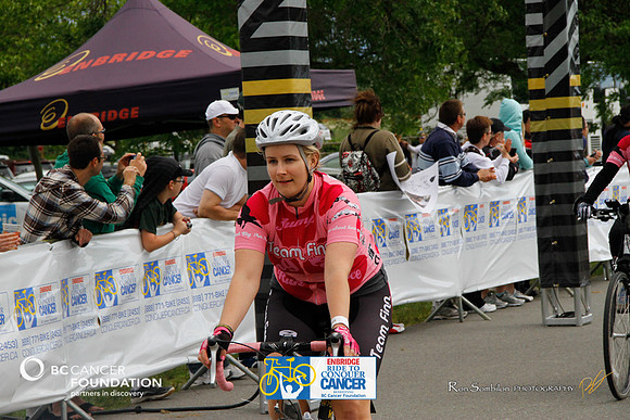 FINISH LINE CROSSING - RIDE TO CONQUER CANCER 2012 - BC Cancer Foundation - Photos by Ron Sombilon Photography-2047-TEAM FINN-WEB