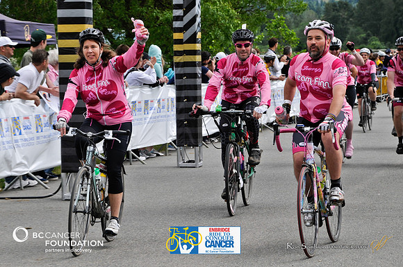 FINISH LINE CROSSING - RIDE TO CONQUER CANCER 2012 - BC Cancer Foundation - Photos by Ron Sombilon Photography-2122-TEAM FINN-WEB