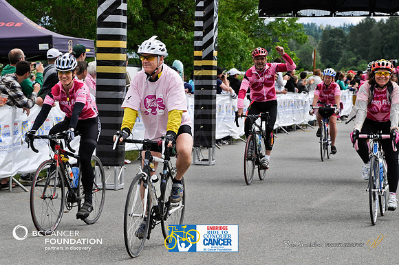 FINISH LINE CROSSING - RIDE TO CONQUER CANCER 2012 - BC Cancer Foundation - Photos by Ron Sombilon Photography-2131-TEAM FINN-WEB