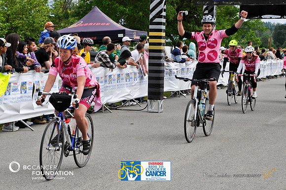 FINISH LINE CROSSING - RIDE TO CONQUER CANCER 2012 - BC Cancer Foundation - Photos by Ron Sombilon Photography-2135-TEAM FINN-WEB