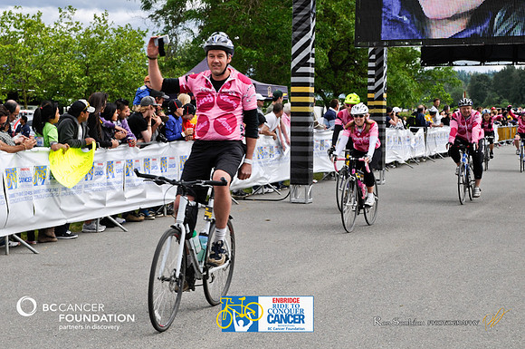 FINISH LINE CROSSING - RIDE TO CONQUER CANCER 2012 - BC Cancer Foundation - Photos by Ron Sombilon Photography-2137-TEAM FINN-WEB