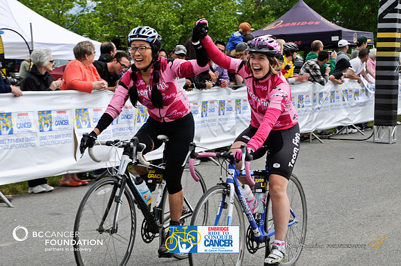 FINISH LINE CROSSING - RIDE TO CONQUER CANCER 2012 - BC Cancer Foundation - Photos by Ron Sombilon Photography-2140-TEAM FINN-WEB