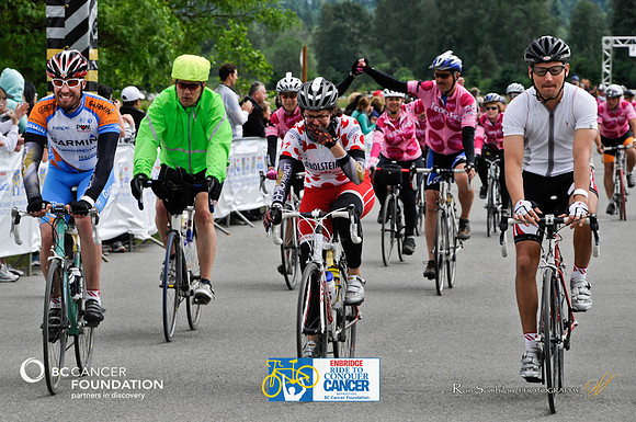 FINISH LINE CROSSING - RIDE TO CONQUER CANCER 2012 - BC Cancer Foundation - Photos by Ron Sombilon Photography-2147-TEAM FINN-WEB