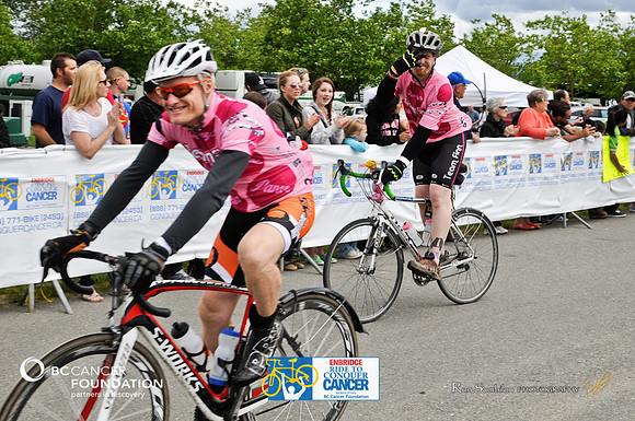 FINISH LINE CROSSING - RIDE TO CONQUER CANCER 2012 - BC Cancer Foundation - Photos by Ron Sombilon Photography-2156-TEAM FINN-WEB