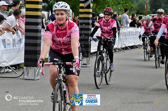 FINISH LINE CROSSING - RIDE TO CONQUER CANCER 2012 - BC Cancer Foundation - Photos by Ron Sombilon Photography-2166-TEAM FINN-WEB