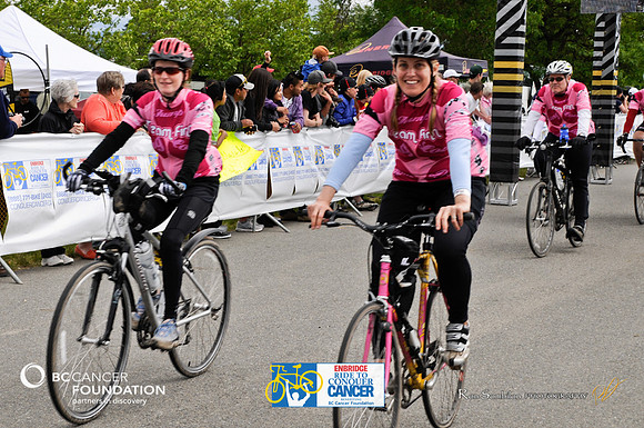 FINISH LINE CROSSING - RIDE TO CONQUER CANCER 2012 - BC Cancer Foundation - Photos by Ron Sombilon Photography-2168-TEAM FINN-WEB