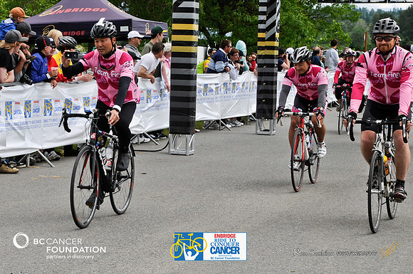 FINISH LINE CROSSING - RIDE TO CONQUER CANCER 2012 - BC Cancer Foundation - Photos by Ron Sombilon Photography-2171-TEAM FINN-WEB
