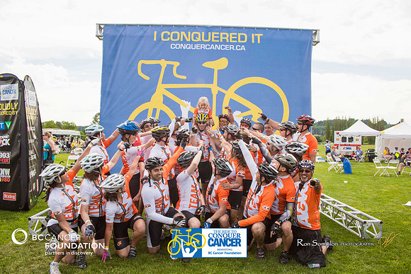 Team A and W –2013 RIDE TO CONQUER CANCER –BC CANCER FOUNDATION – Ron Sombilon Photography_-34-