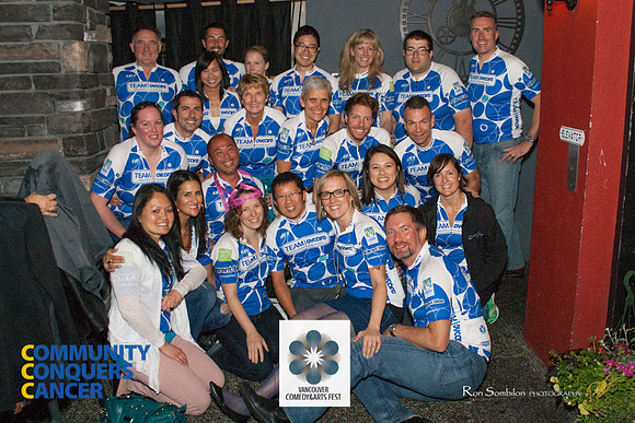 TEAM COMEDYFEST -2013 Ride 2 Conquer Cancer Multi Team Fundraiser  at Ceilis Irish Pub - Photos by Ron Sombilon-142