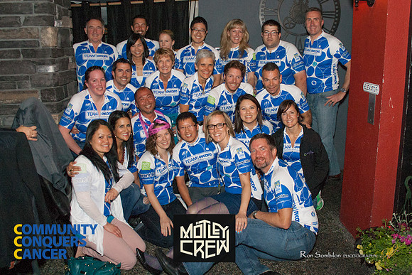 MOTLEY CREW -2013 Ride 2 Conquer Cancer Multi Team Fundraiser  at Ceilis Irish Pub - Photos by Ron Sombilon-142
