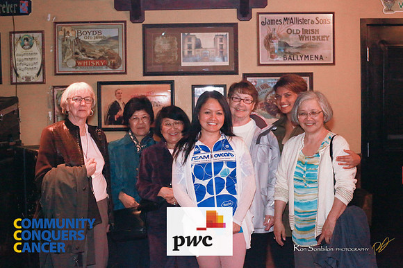 TEAM PWC  -2013 Ride 2 Conquer Cancer Multi Team Fundraiser  at Ceilis Irish Pub - Photos by Ron Sombilon-81