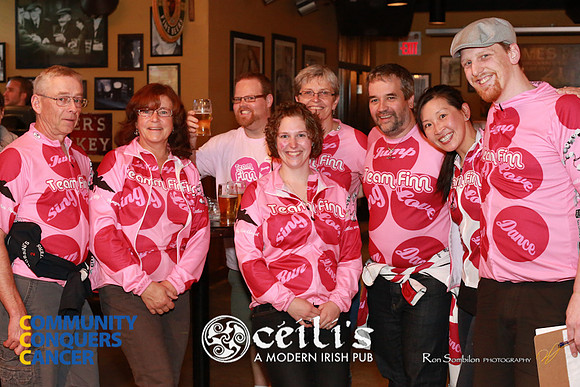 CEILIS - A MODERN IRISH PUB -2013 Ride 2 Conquer Cancer Multi Team Fundraiser  at Ceilis Irish Pub - Photos by Ron Sombilon-11