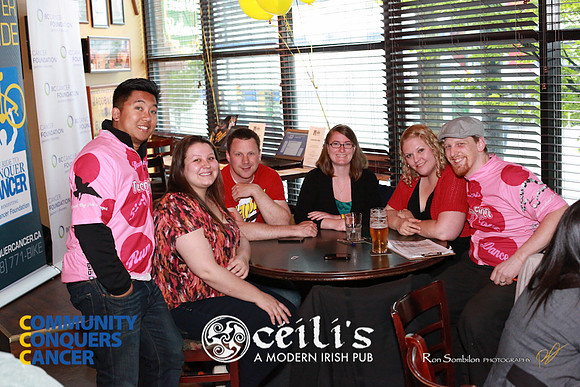 CEILIS - A MODERN IRISH PUB -2013 Ride 2 Conquer Cancer Multi Team Fundraiser  at Ceilis Irish Pub - Photos by Ron Sombilon-26