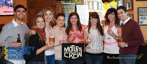 MOTLEY CREW -2013 Ride 2 Conquer Cancer Multi Team Fundraiser  at Ceilis Irish Pub - Photos by Ron Sombilon-18