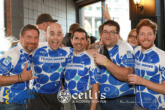 CEILIS - A MODERN IRISH PUB -2013 Ride 2 Conquer Cancer Multi Team Fundraiser  at Ceilis Irish Pub - Photos by Ron Sombilon-53