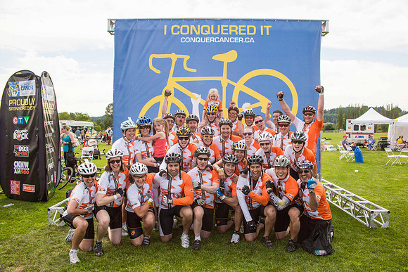Team A and W - 2013 RIDE TO CONQUER CANCER –BC CANCER FOUNDATION – Ron Sombilon Photography_-31