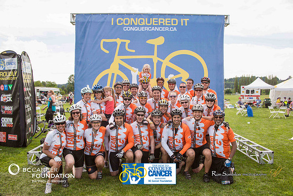 Team A and W –2013 RIDE TO CONQUER CANCER –BC CANCER FOUNDATION – Ron Sombilon Photography_-28-WEB