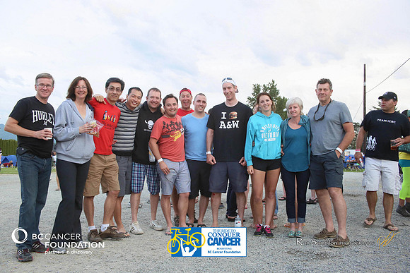 Team A and W –2013 RIDE TO CONQUER CANCER –BC CANCER FOUNDATION – Ron Sombilon Photography_-2-
