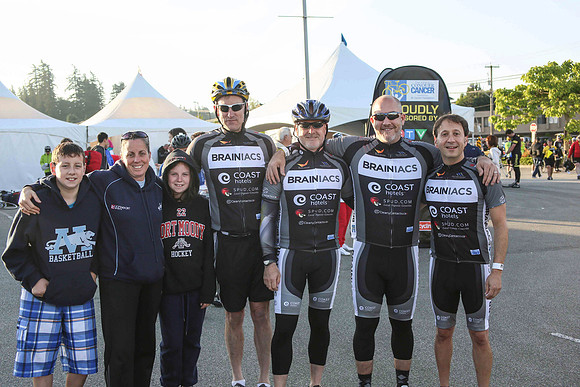 BRAINIACS  - Team en route –2013 RIDE TO CONQUER CANCER –BCCF – Ron Sombilon Photography-287