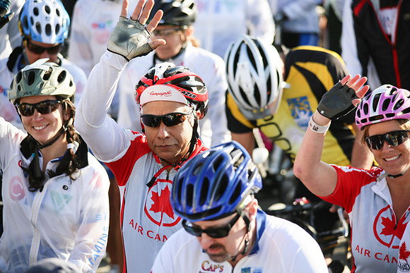 Air Canada - Finish line –2013 RIDE TO CONQUER CANCER –BC CANCER FOUNDATION – Ron Sombilon Photography_-6