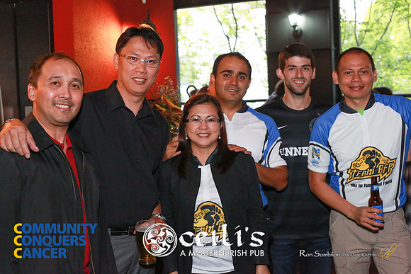 CEILIS - A MODERN IRISH PUB -2013 Ride 2 Conquer Cancer Multi Team Fundraiser  at Ceilis Irish Pub - Photos by Ron Sombilon-64