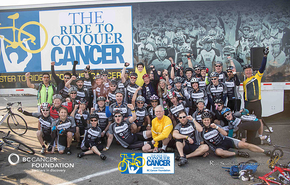 BRAINIACS  - Team en route –2013 RIDE TO CONQUER CANCER –BCCF – Ron Sombilon Photography-5-WEB