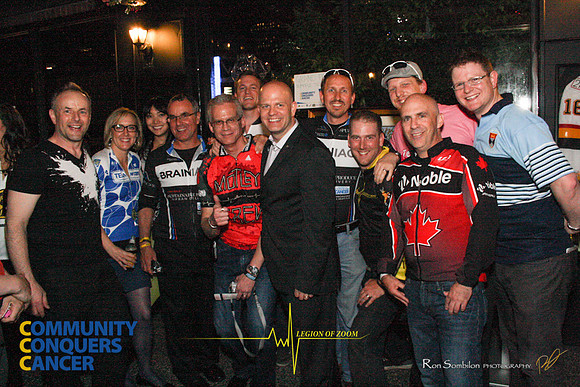 LEGION OF ZOOM -2013 Ride 2 Conquer Cancer Multi Team Fundraiser  at Ceilis Irish Pub - Photos by Ron Sombilon-161