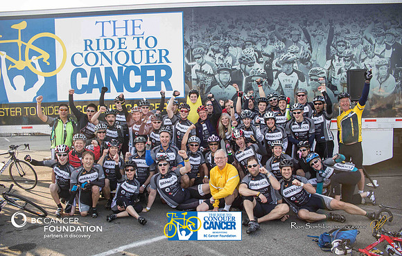 BRAINIACS  - Team en route –2013 RIDE TO CONQUER CANCER –BCCF – Ron Sombilon Photography-6-