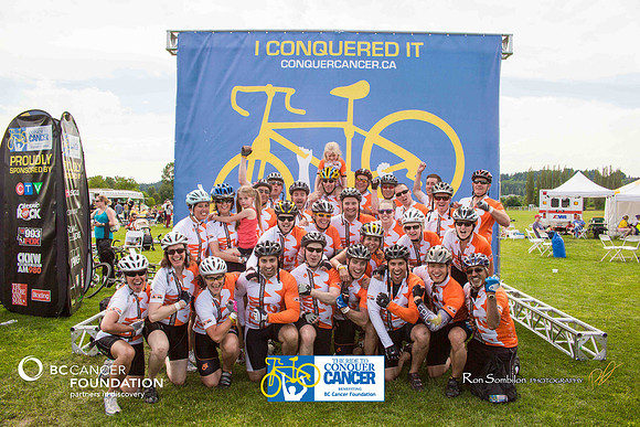 Team A and W –2013 RIDE TO CONQUER CANCER –BC CANCER FOUNDATION – Ron Sombilon Photography_-29-WEB