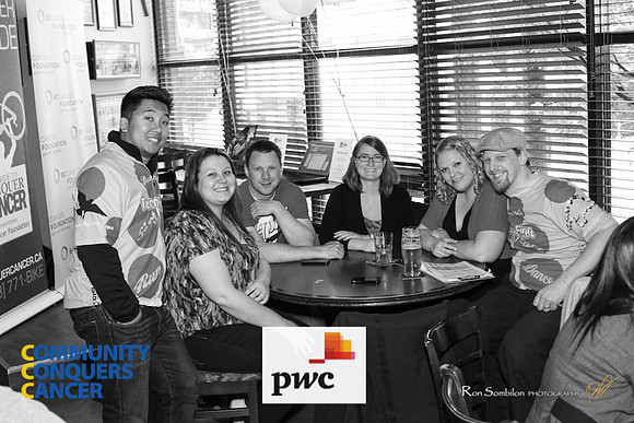 TEAM PWC  -2013 Ride 2 Conquer Cancer Multi Team Fundraiser  at Ceilis Irish Pub - Photos by Ron Sombilon-24