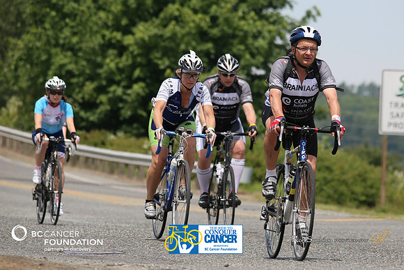 BRAINIACS  - Team en route –2013 RIDE TO CONQUER CANCER –BCCF – Ron Sombilon Photography-85-