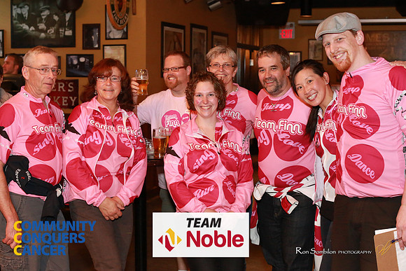TEAM NOBLE - 2013 Ride 2 Conquer Cancer Multi Team Fundraiser  at Ceilis Irish Pub - Photos by Ron Sombilon-11