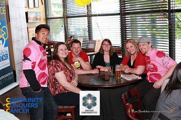 TEAM COMEDYFEST -2013 Ride 2 Conquer Cancer Multi Team Fundraiser  at Ceilis Irish Pub - Photos by Ron Sombilon-26