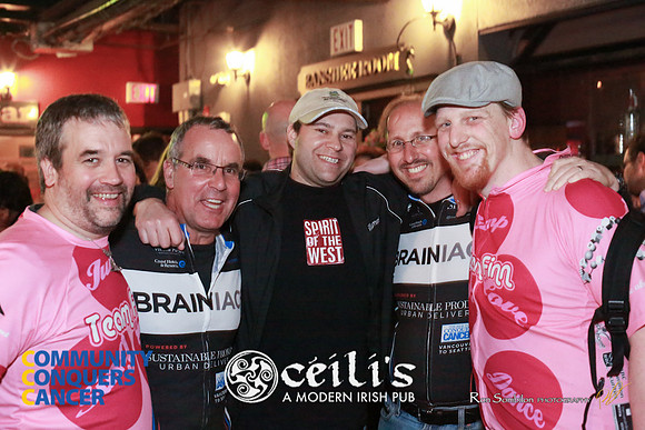 CEILIS - A MODERN IRISH PUB -2013 Ride 2 Conquer Cancer Multi Team Fundraiser  at Ceilis Irish Pub - Photos by Ron Sombilon-102