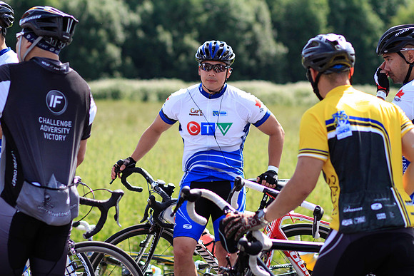 CTV - En route -2013 RIDE TO CONQUER CANCER –BC CANCER FOUNDATION – Ron Sombilon Photography_-11