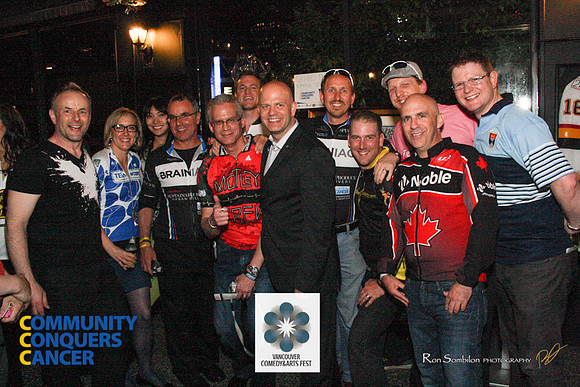 TEAM COMEDYFEST -2013 Ride 2 Conquer Cancer Multi Team Fundraiser  at Ceilis Irish Pub - Photos by Ron Sombilon-161